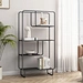 metal display bookshelf